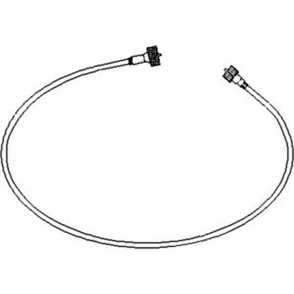 Aftermarket New Fits Massey Ferguson Tractor Tachometer Cable 20C 30B 245 27" Long 579627M91 - main